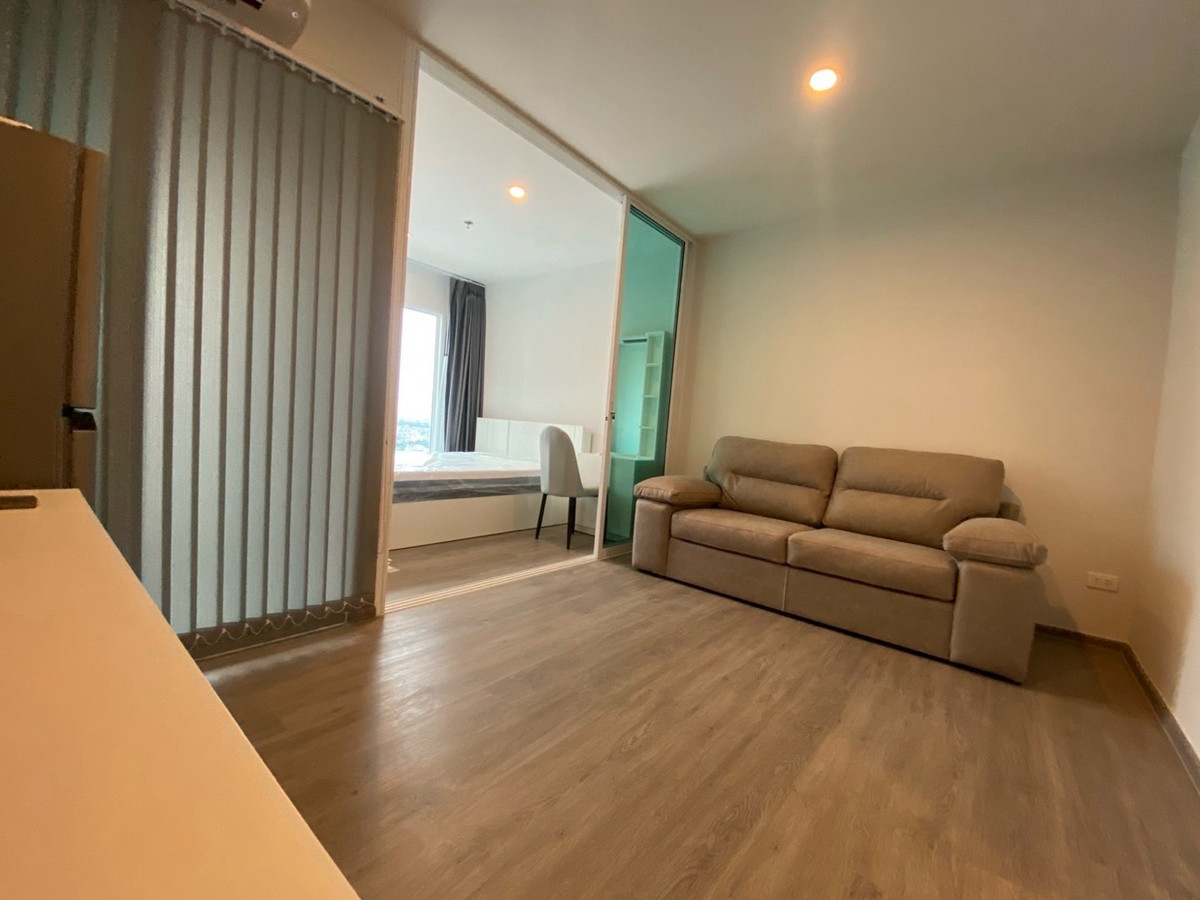For RentCondoBangna, Bearing, Lasalle : New condo for rent, brand new room No one has ever lived here before, only 350 meters from BTS Bangna, just a 5 minute walk✨