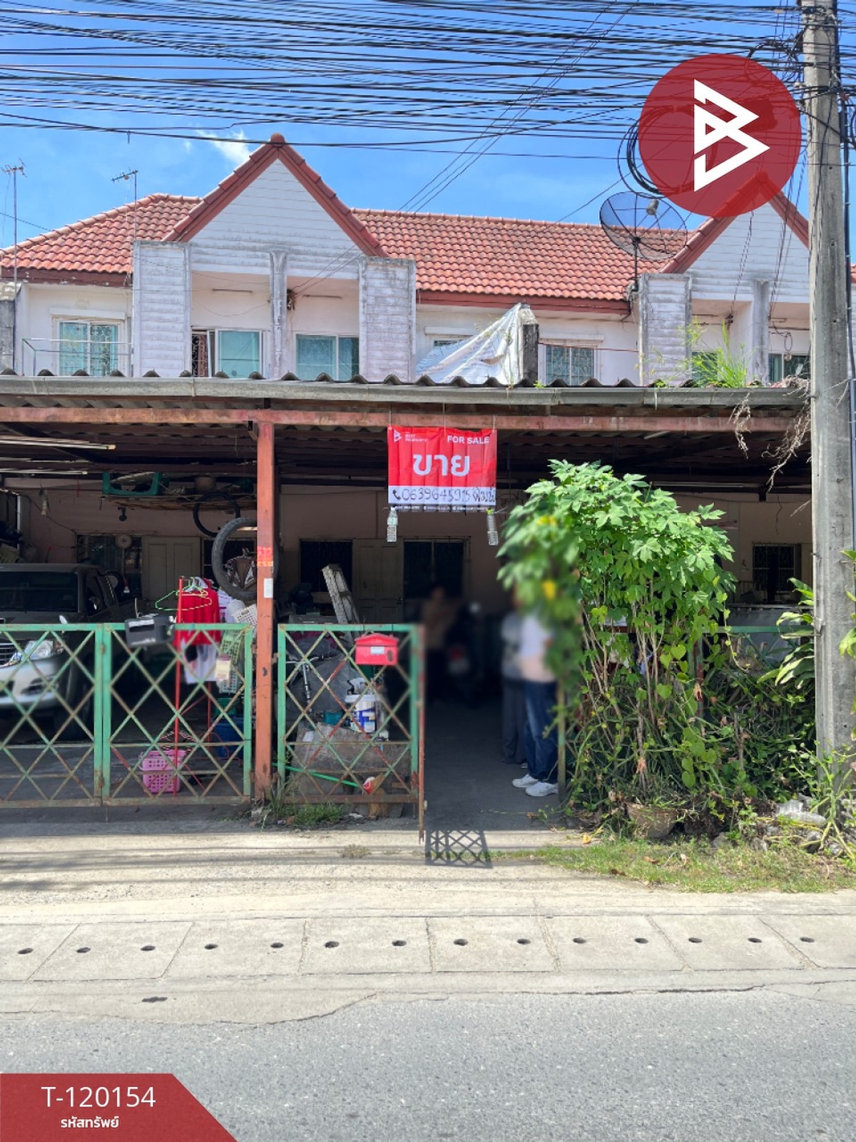 For SaleTownhomeNakhon Pathom : Townhouse for sale Om Noi Ville Village, Nakhon Pathom