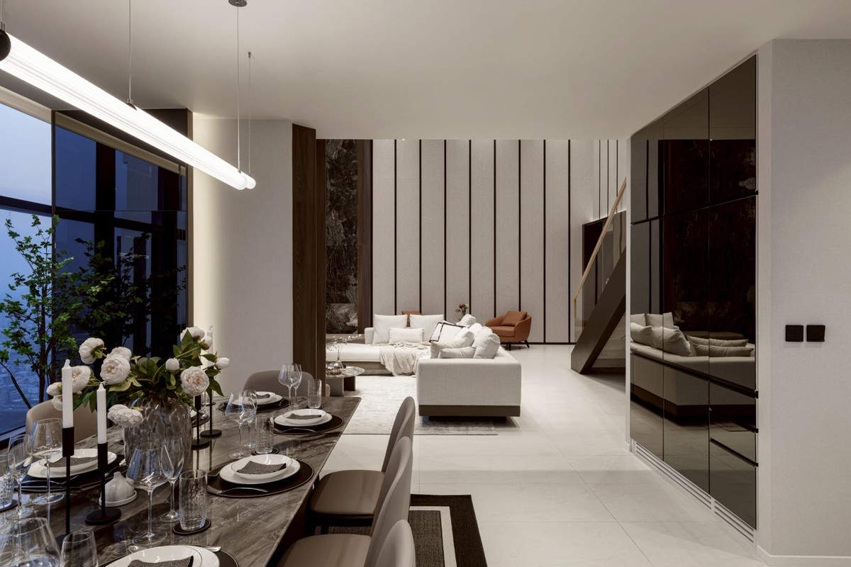 For SaleCondoRatchathewi,Phayathai : CONNER Ratchathewi | Super Luxury Penthouse, 3 floors, 270 degree view, near BTS Ratchathewi, the newest Super Luxury condo from The Creators HQ, outstanding with the Vertical Forest concept - an 80 meter high sky garden planted with over 145,987+ trees, 