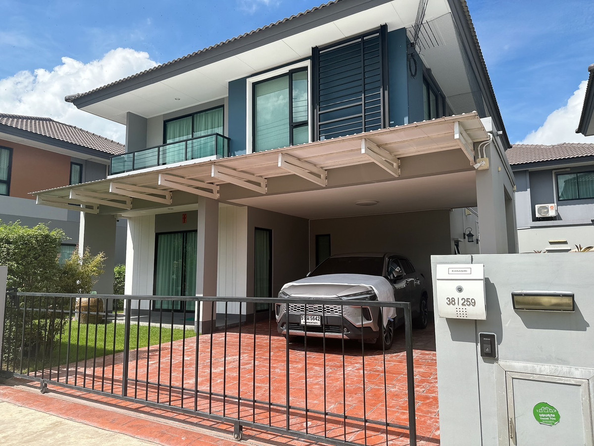 For SaleHousePathum Thani,Rangsit, Thammasat : Selling at a loss, including the cover and extras.