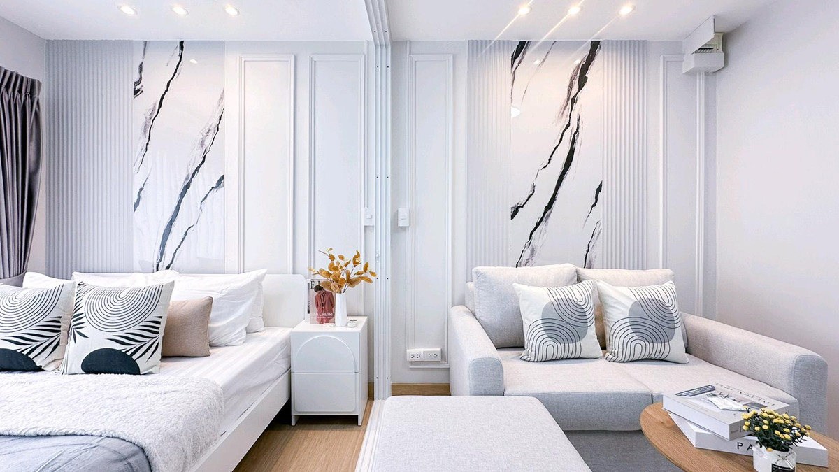 ขายคอนโดลาดพร้าว101 แฮปปี้แลนด์ : 🤑🤑 ชาวลาดพร้าว101 ต้องว้าววว "Plum Condo" ราคาแค่นี้ สวยขนาดนี้เลยหรอออ 🎀🎀🏙🏙