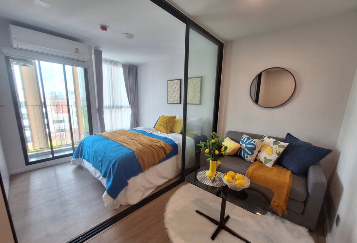 For RentCondoRatchadapisek, Huaikwang, Suttisan : For rent: Atmoz Ratchada - Huai Khwang, new room, beautiful, ready to move in, near MRT Huai Khwang, if interested contact Line @841qqlnr