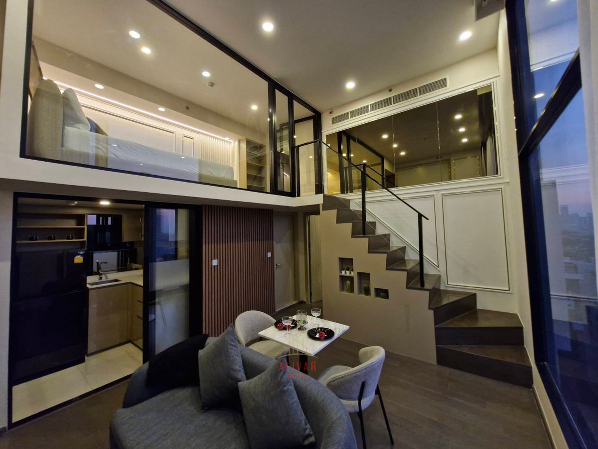 ให้เช่าคอนโดราชเทวี พญาไท : RC110025 Condo Duplex 2bedroom Park Origin Ratchathewi near BTS Ratchathewi