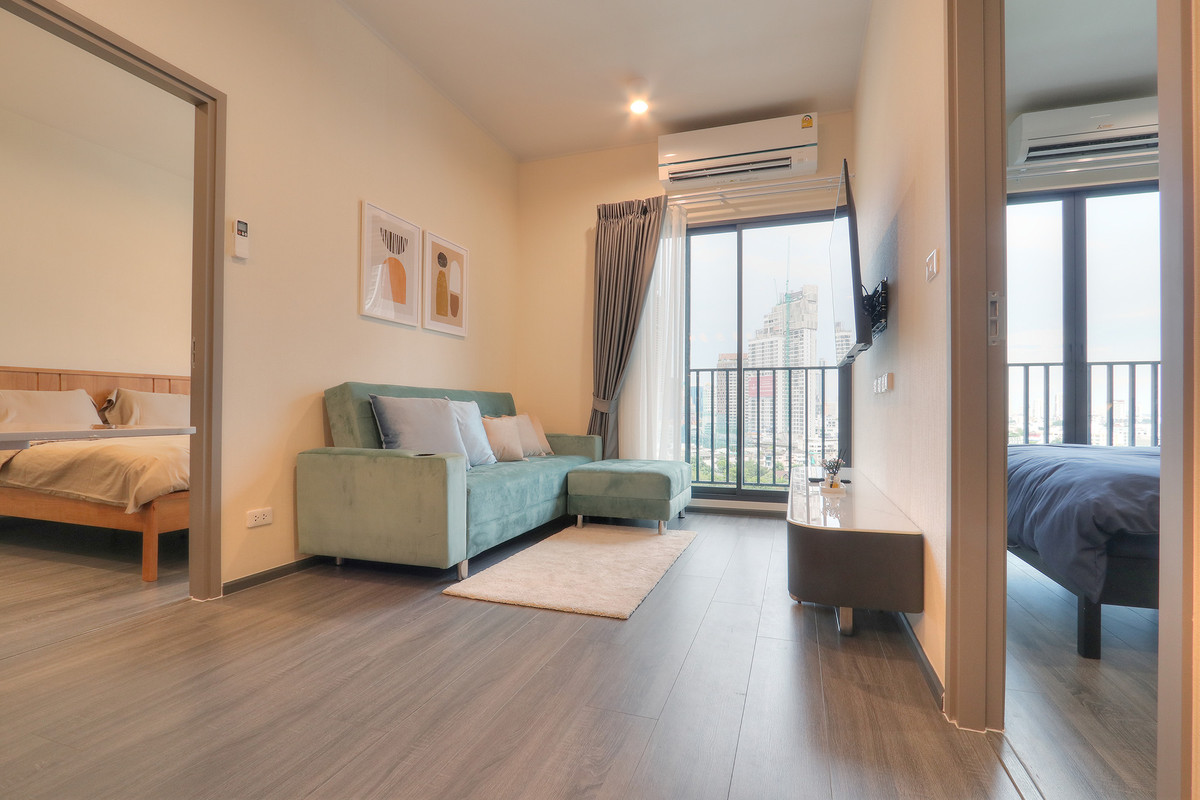 For SaleCondoKhlongtoei, Kluaynamthai : 🔥Urgent Sale🔥 Ideo Sukhumvit-Rama 4, corner unit, large size, great view, fully furnished, ready to move in, near BTS Phra Khanong.