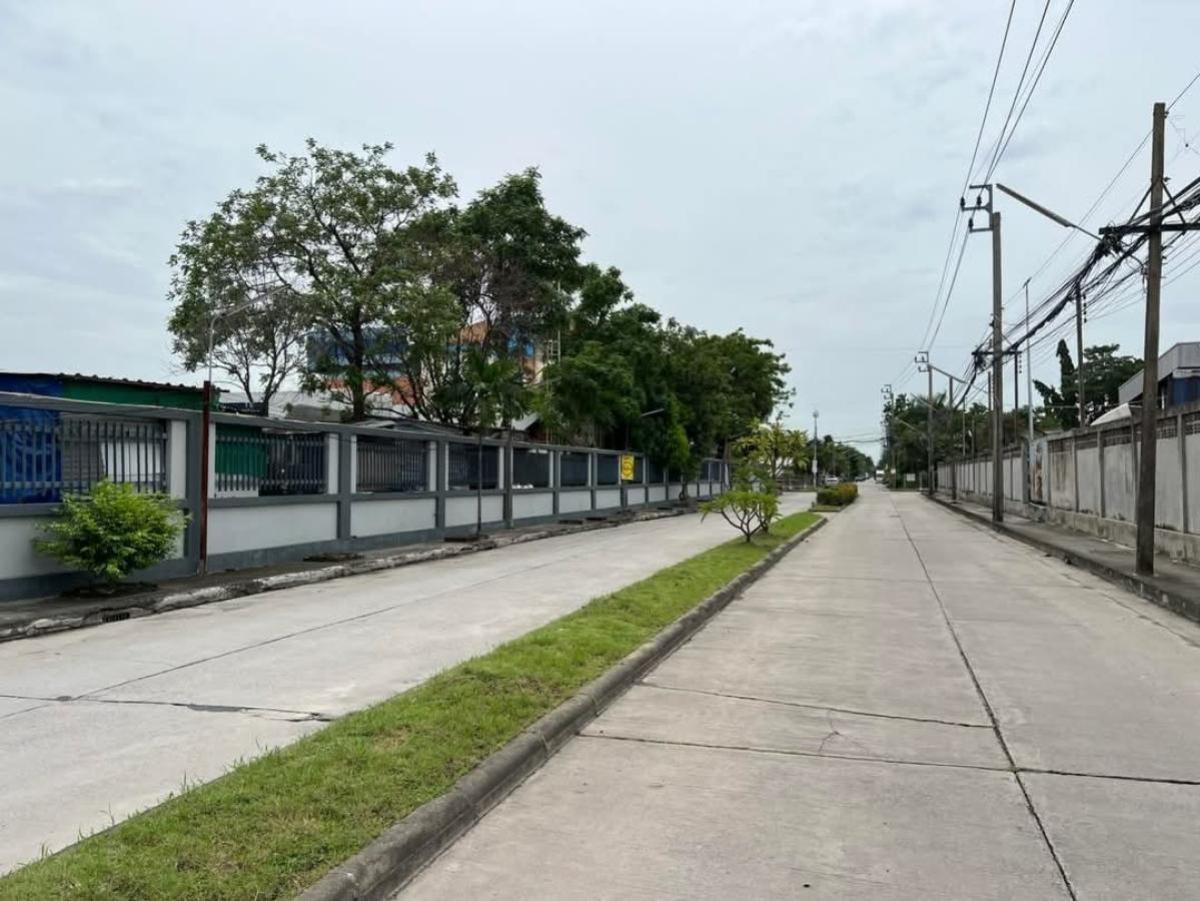 ขายที่ดินลาดกระบัง สุวรรณภูมิ : ขายที่ดินเปล่า @หมู่บ้านแฮปปี้​เพลส พาร์ค หน้ากว้าง คลองสามประเวศ เขต ลาดกระบัง กรุงเทพ CX-135949