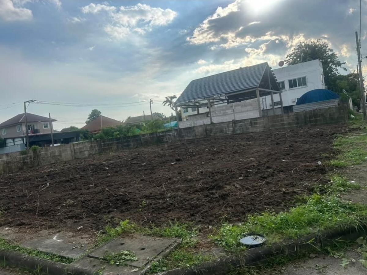 ขายที่ดินลาดกระบัง สุวรรณภูมิ : ขายที่ดินเปล่า @หมู่บ้านแฮปปี้​เพลส พาร์ค หน้ากว้าง คลองสามประเวศ เขต ลาดกระบัง กรุงเทพ CX-135949