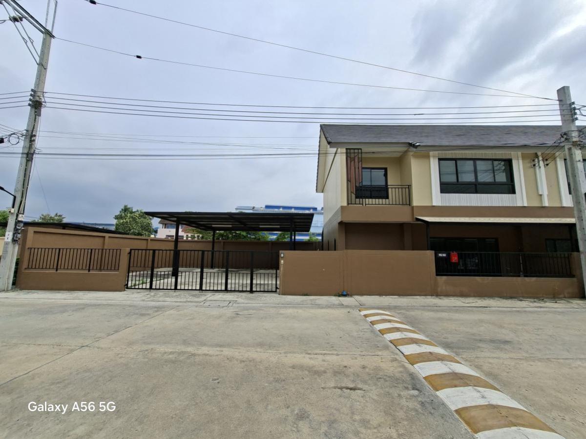For SaleHouseNonthaburi, Bang Yai, Bangbuathong : For Sale House , Nonthara 6 Phra Ngoen , corner unit , wide frontage , Bang Muang , Bang Yai , Nonthaburi , CX-135766