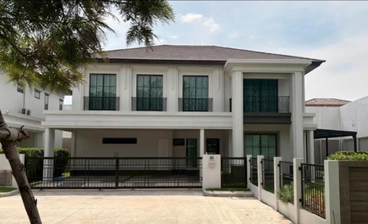 For SaleHouseLadkrabang, Suwannaphum Airport : For Sale House , Setthasiri Bangna - Suvarnabhumi , corner unit , wide frontage , newly renovated , Racha Thewa , Bang Phli , Samut Prakarn , CX-135785