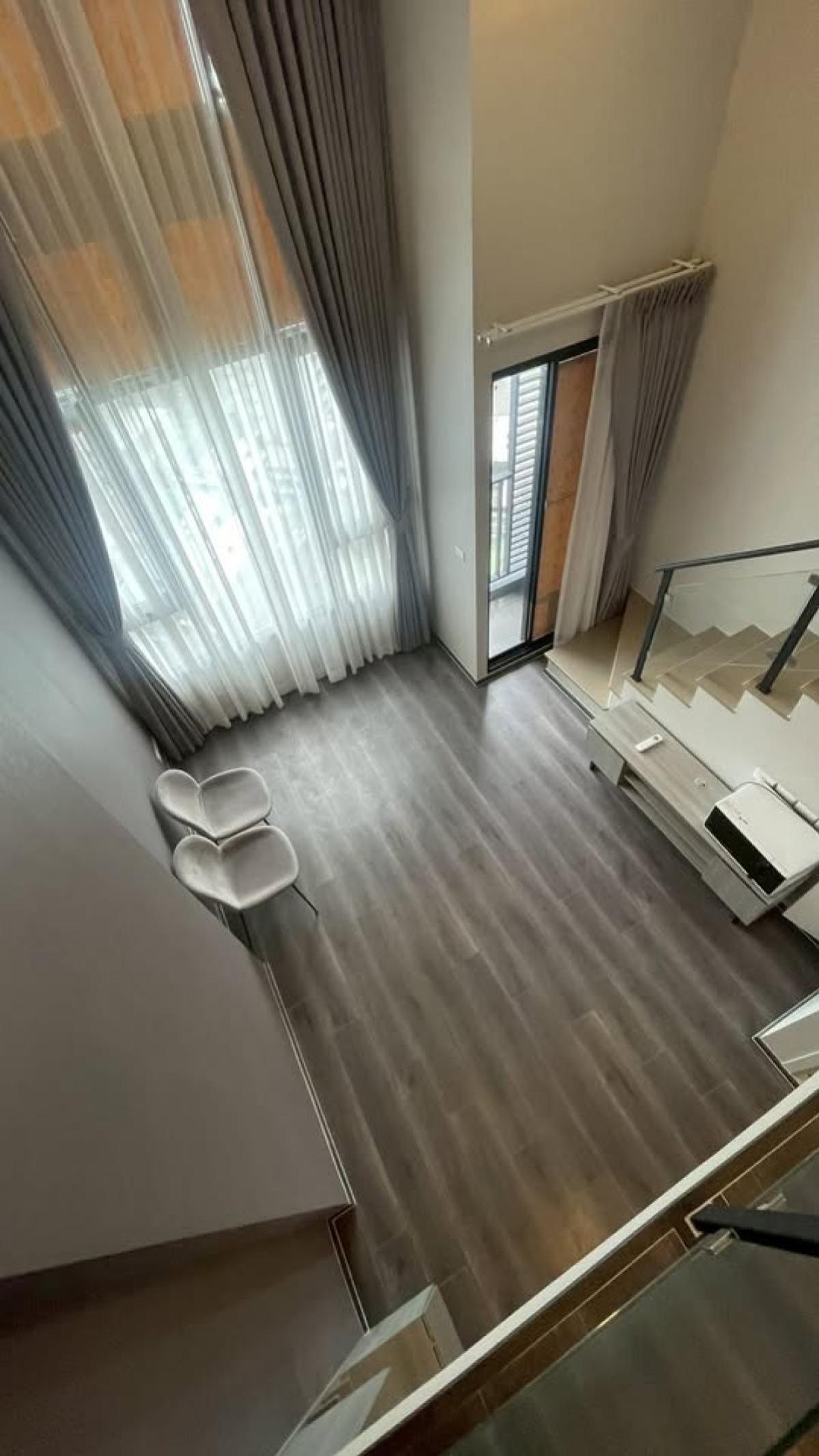 For SaleCondoKasetsart, Ratchayothin : For Sale Condo , Knightsbridge Kaset Society , Duplex , high floor , BTS-Sena Nikhom , Sena Nikhom , Chatuchak , Bangkok , CX-135040