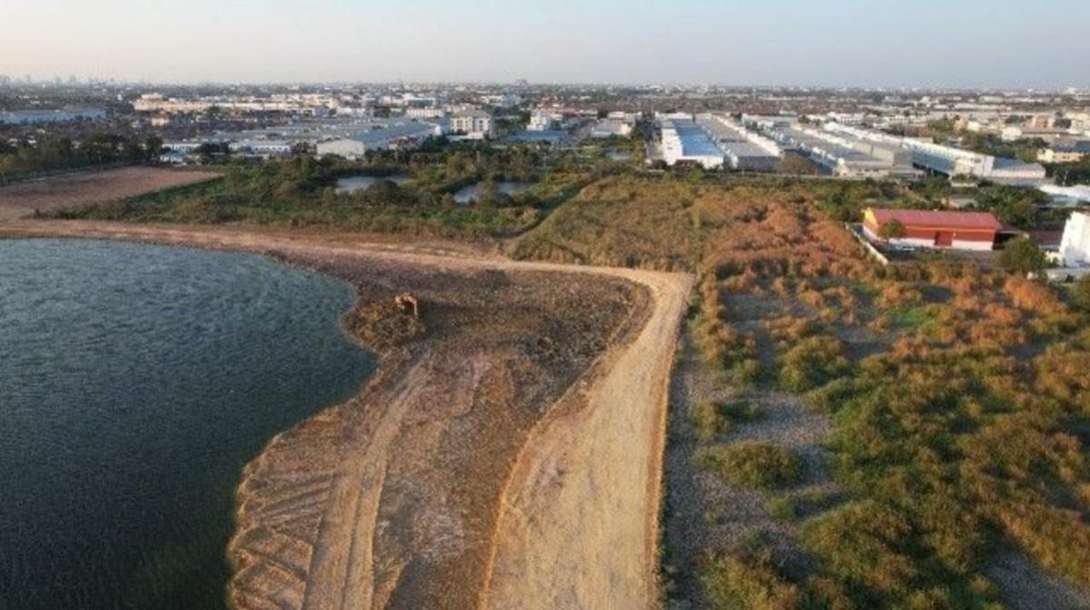 ขายที่ดินสมุทรปราการ สำโรง : ขายที่ดินเปล่า 90 ไร่ ถ.บางนา-ตราด บางพลีสมุทรปราการ บางพลีใหญ่ บางพลี สมุทรปราการ CX-120998