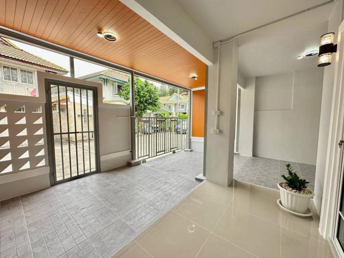 ขายทาวน์โฮมนนทบุรี บางใหญ่ บางบัวทอง : ขายทาวน์เฮ้าส์/ทาวน์โฮม  พฤกษา 18 บางใหญ่ (ซอยเเก้วอินทร์) รีโนเวทใหม่ บางแม่นาง บางใหญ่ นนทบุรี CX-129613