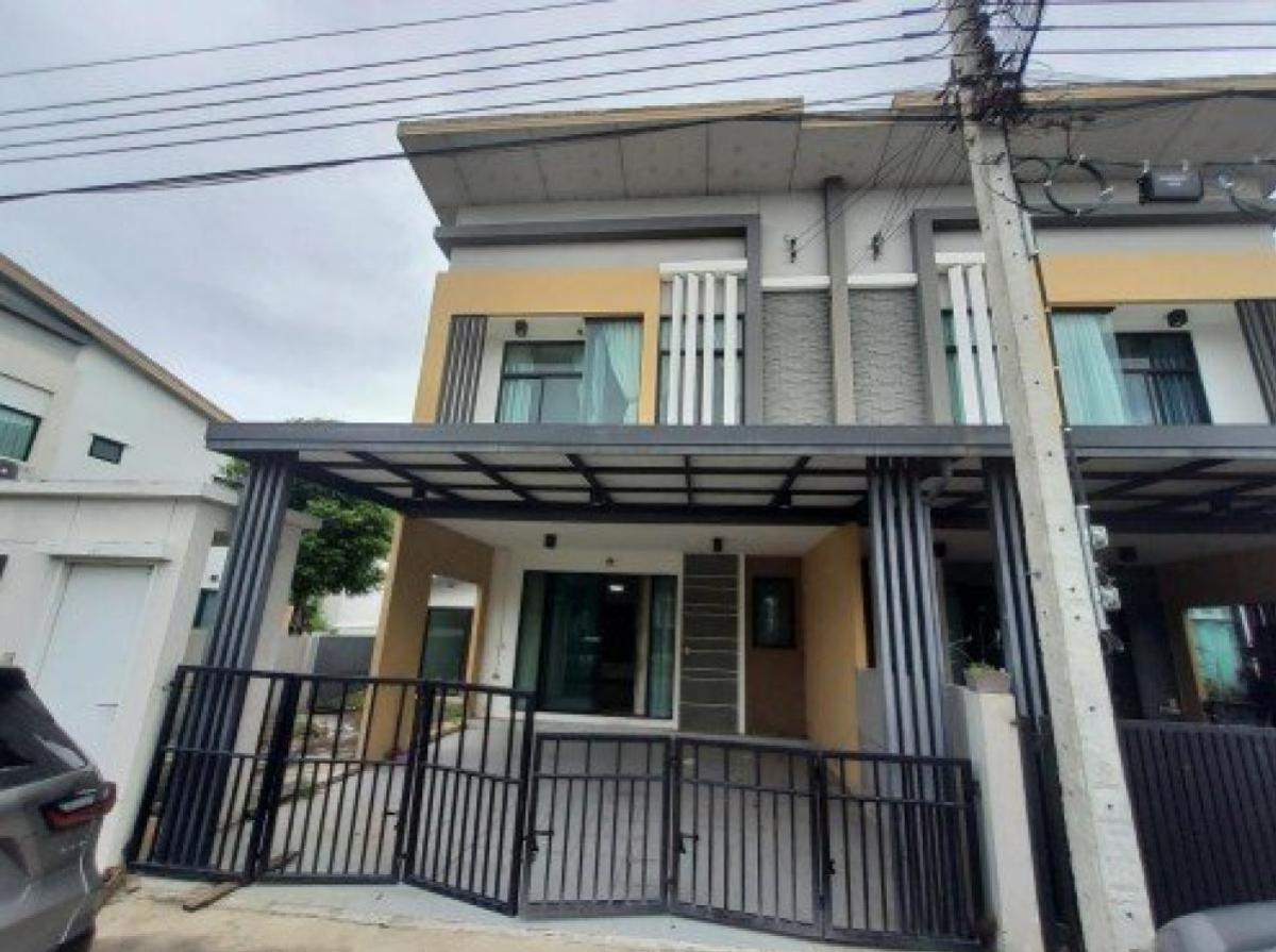 ขายทาวน์โฮมพระราม 5 ราชพฤกษ์ บางกรวย : ขายทาวน์เฮ้าส์/ทาวน์โฮม  เดอะทรัสต์ ราชพฤกษ์-รัตนาธิเบศร์ ห้องมุม หน้ากว้าง บางรักใหญ่ บางบัวทอง นนทบุรี CX-135000