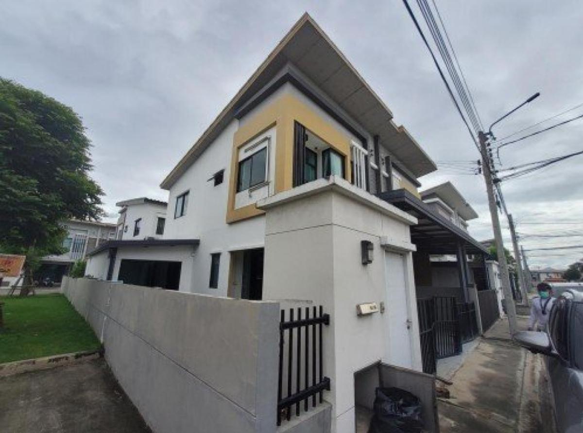 ขายทาวน์โฮมพระราม 5 ราชพฤกษ์ บางกรวย : ขายทาวน์เฮ้าส์/ทาวน์โฮม  เดอะทรัสต์ ราชพฤกษ์-รัตนาธิเบศร์ ห้องมุม หน้ากว้าง บางรักใหญ่ บางบัวทอง นนทบุรี CX-135000