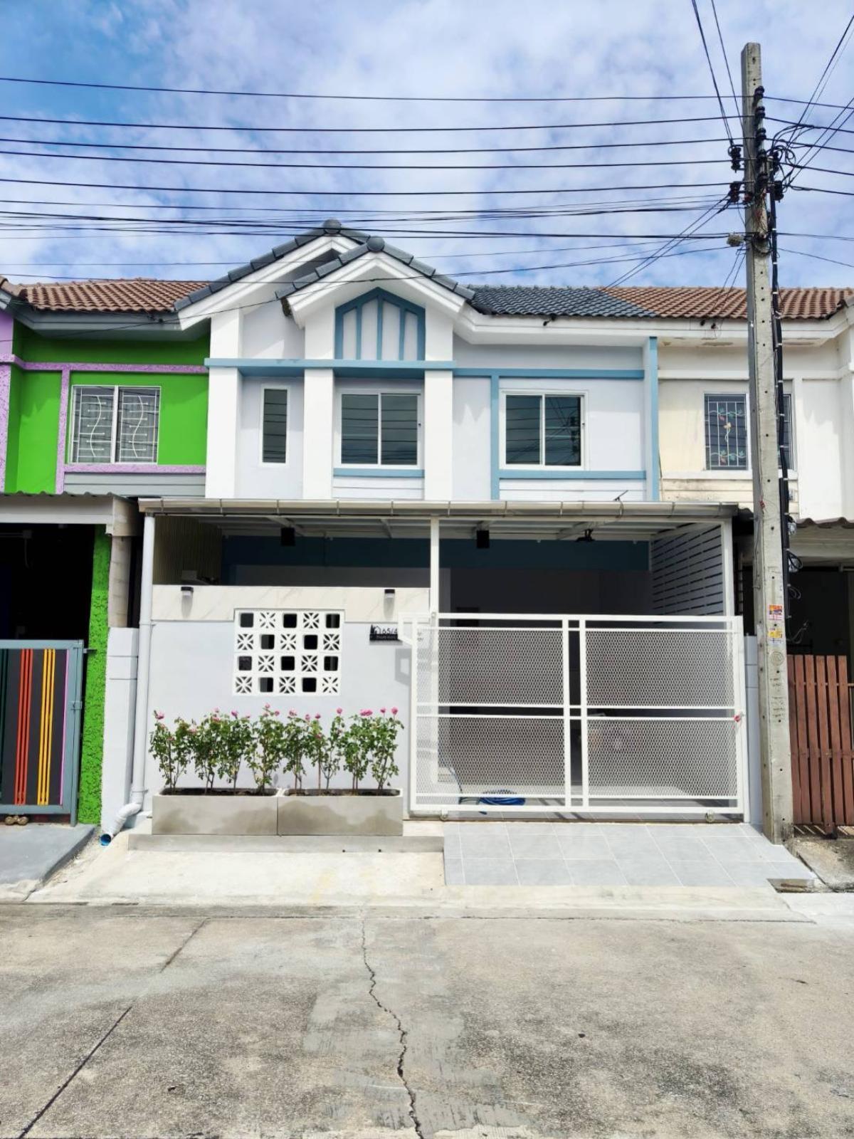 ขายทาวน์โฮมนนทบุรี บางใหญ่ บางบัวทอง : ขายทาวน์เฮ้าส์/ทาวน์โฮม  บ้านพฤกษา 69 บางใหญ่ - แก้วอินทร์ รีโนเวทใหม่ บางแม่นาง บางใหญ่ นนทบุรี CX-135327