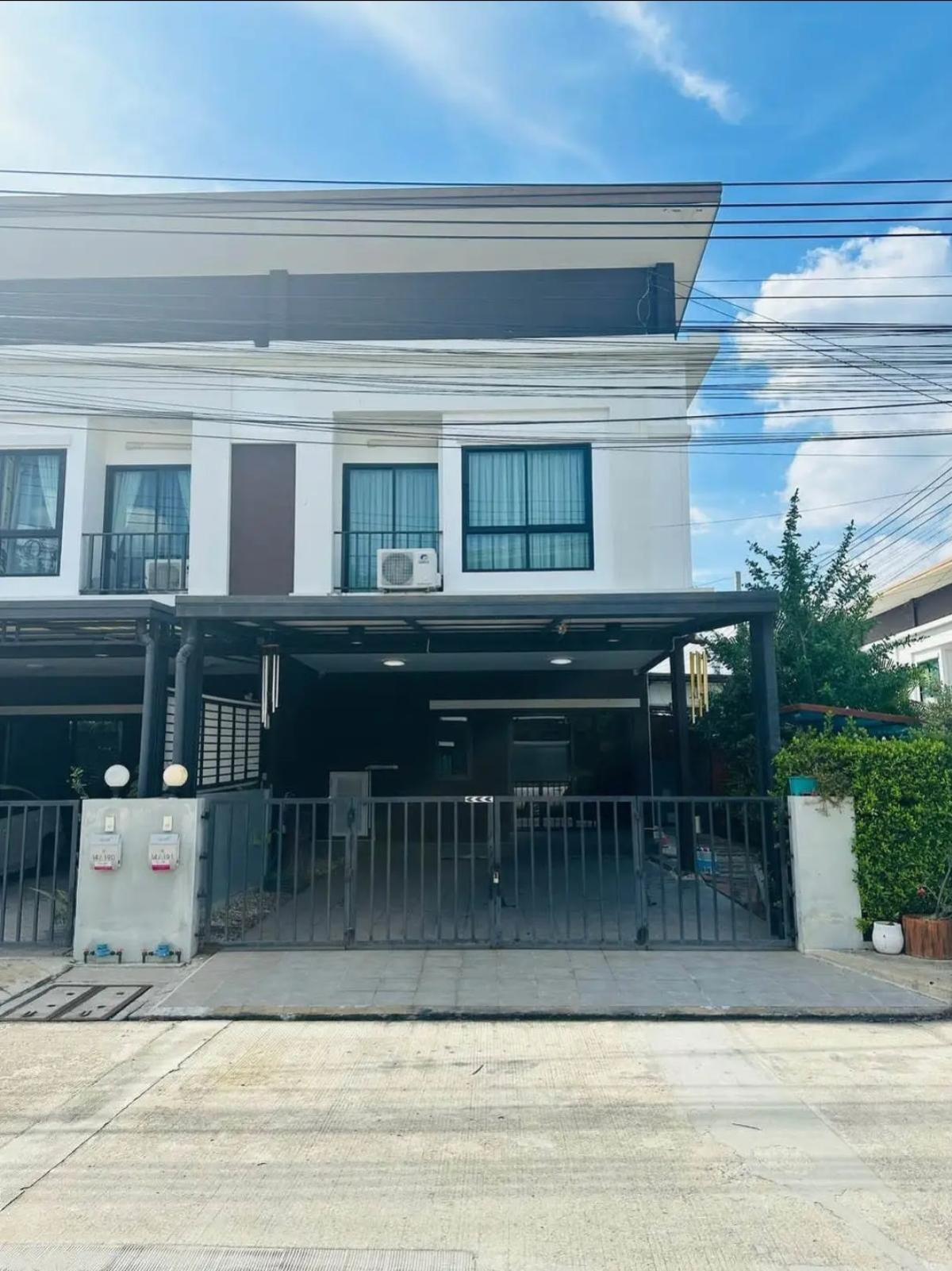 For SaleHouseSamut Prakan,Samrong : For Sale Thanda Plus (Wongwaen-Theparak)​ , corner unit , Bang Phli Yai , Bang Phli , Samut Prakarn , CX-135417