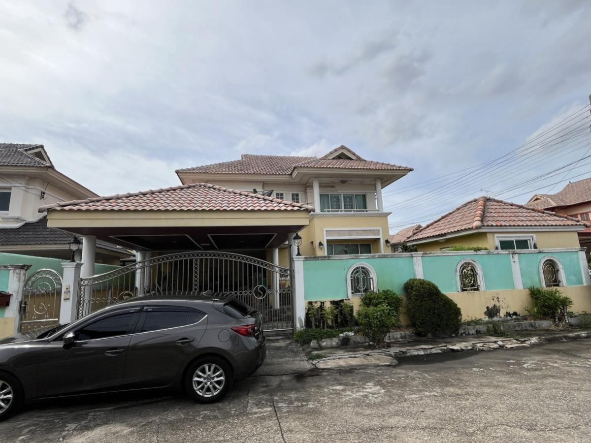 ขายบ้านพุทธมณฑล ศาลายา : ขายบ้าน  หมู่บ้านพุทธธานี ห้องมุม บางกระทึก สามพราน นครปฐม CX-135524