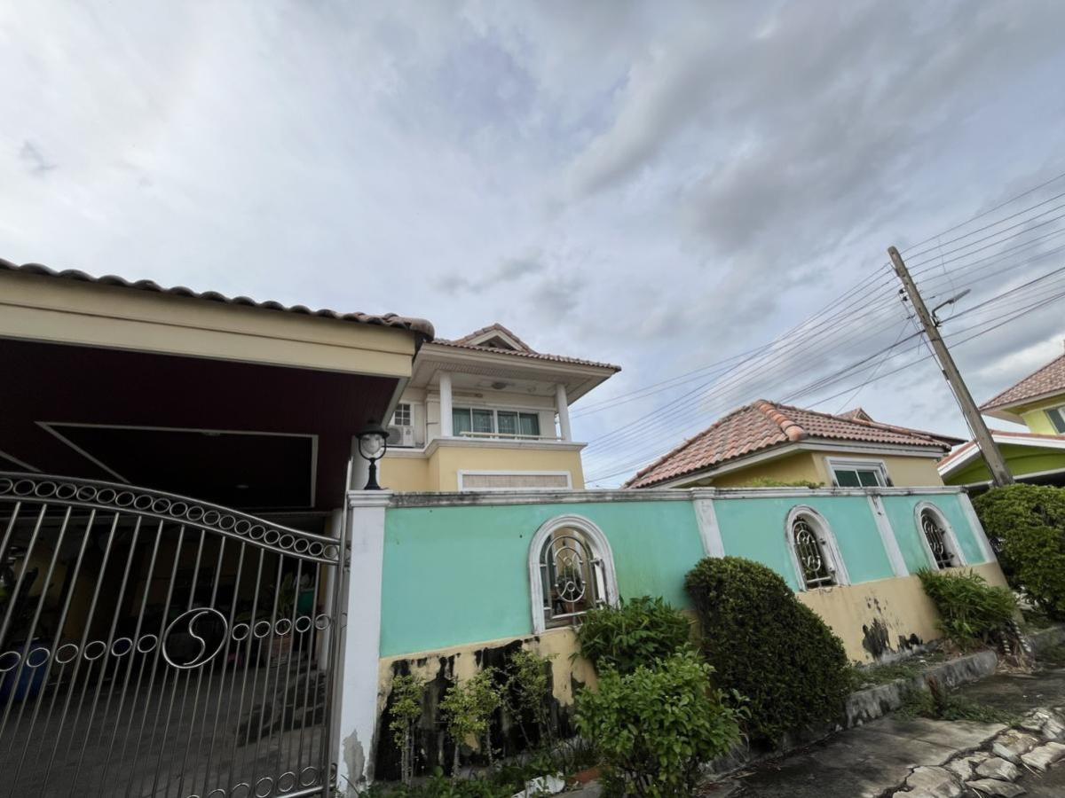For SaleHousePhutthamonthon, Salaya : For Sale House , Bhudhani Village , corner unit , Bang Krathuek , Sam Phran , Nakhon Pathom , CX-135524