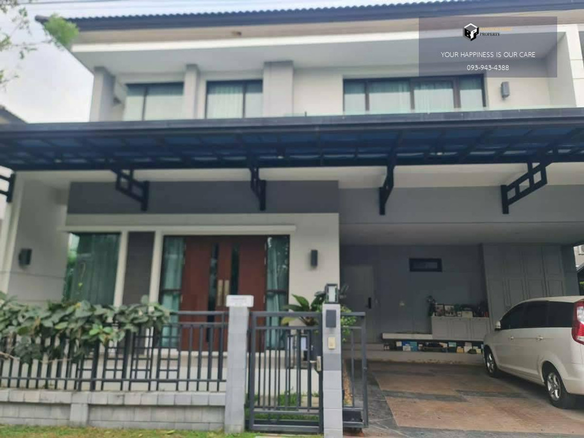 For SaleHousePattanakan, Srinakarin : The City Pattanakarn 🏡 Beautiful house, fully decorated. With a potential location that is convenient to travel into the heart of the city.