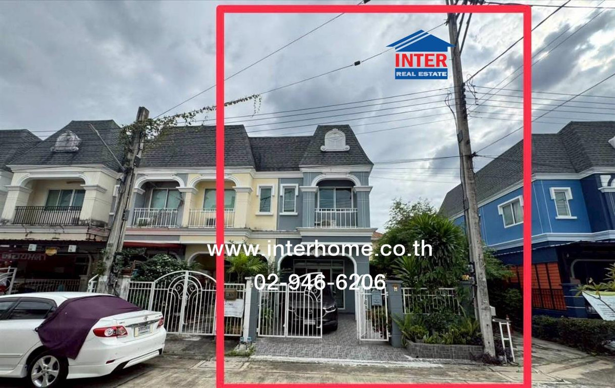 ขายทาวน์โฮมพระราม 5 ราชพฤกษ์ บางกรวย : ทาวน์โฮม 2 ชั้น 25.5 ตร.ว. หมู่บ้านปริญลักษณ์ไลท์ พระราม5 ใกล้เดอะวอล์ค ราชพฤกษ์ ซอย2 ถนนราชพฤกษ์ เมืองนนทบุรี นนทบุรี