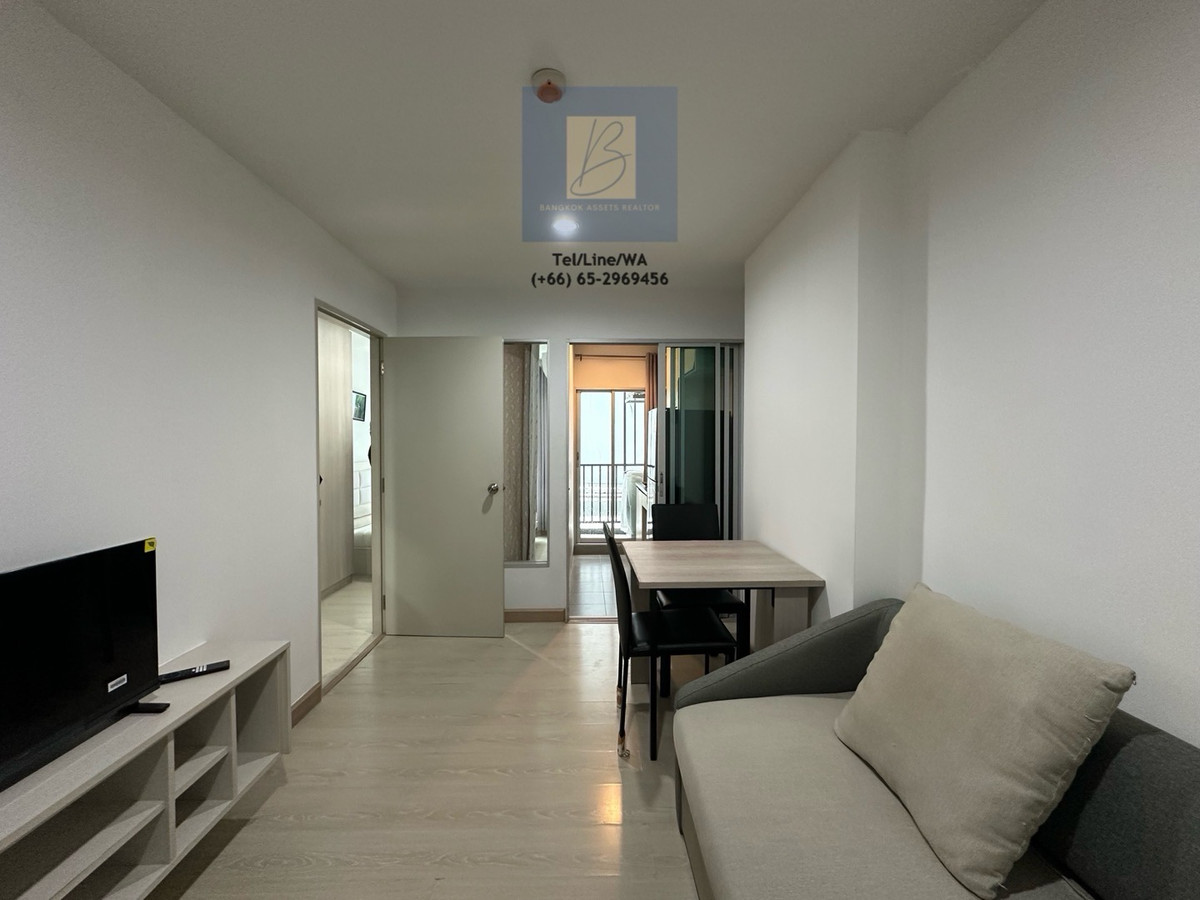 For RentCondoSamut Prakan,Samrong : A condo near BTS Samrong. ready to move in. fully furnished. 