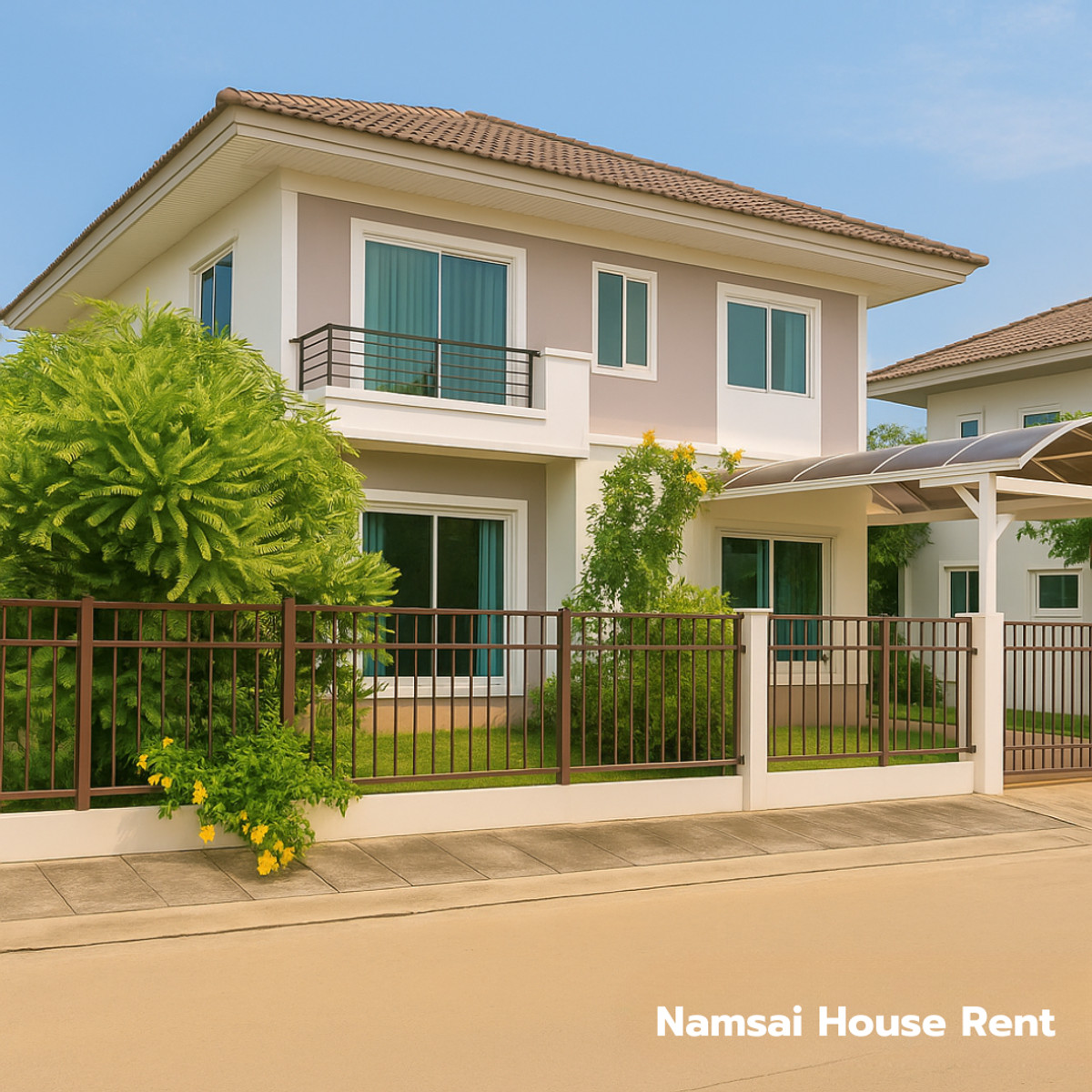 ให้เช่าบ้านพระราม 5 ราชพฤกษ์ บางกรวย : ให้เช่าบ้านเดี่ยวหลังใหญ่ใกล้มหิดลศาลายา อายุบ้านเพียง 5 ปี หน้าบ้านไม่ชนใคร ศุภาลัยเบลล่า วงแหวน ปิ่นเกล้า พระราม5