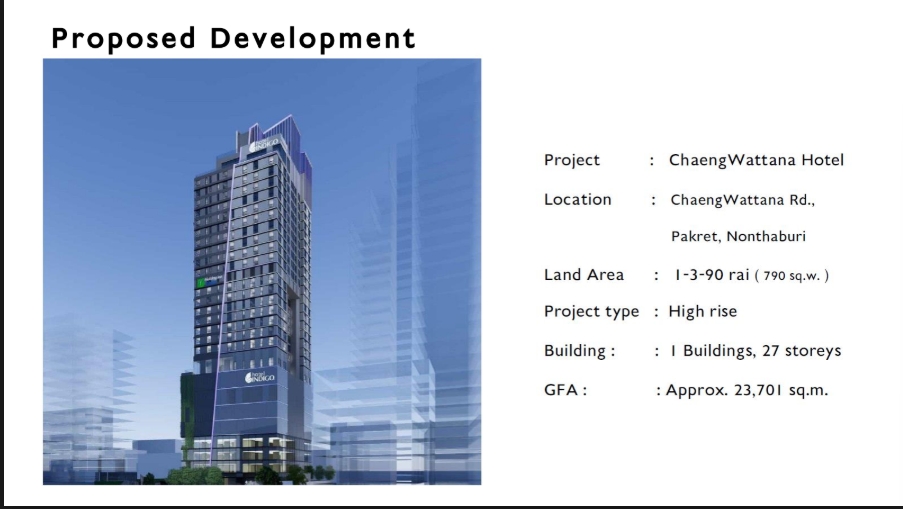 ขายที่ดินแจ้งวัฒนะ เมืองทอง : 🔥ขายด่วน 🔥ที่ดินแจ้งวัฒนะ Hotel 