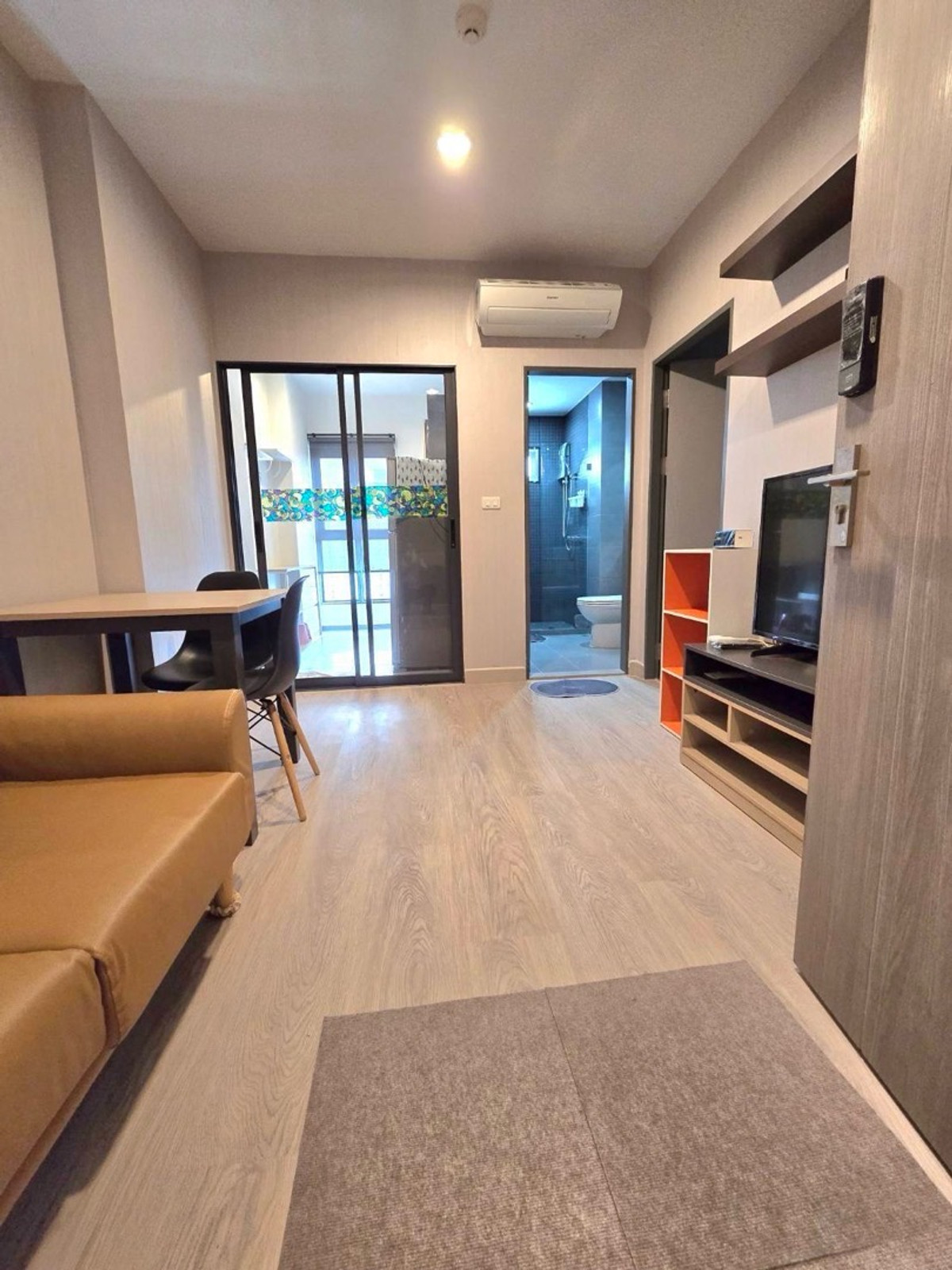 For RentCondoSamut Prakan,Samrong : For Rent Condo for rent Ideo sukhumvit 115 BTS Pu Chao 1 bed 35 sq.m price 12,000 baht/month