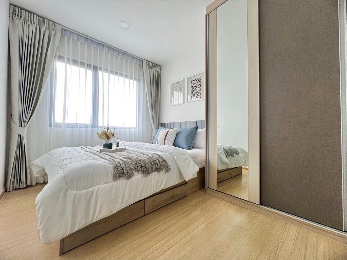 For RentCondoChokchai 4, Ladprao 71, Ladprao 48, : Condo Chewathai Hallmark Lat Phrao-Chokchai 4 Phase 2🍃, 6th floor, Building D, price 14,000 baht/month.