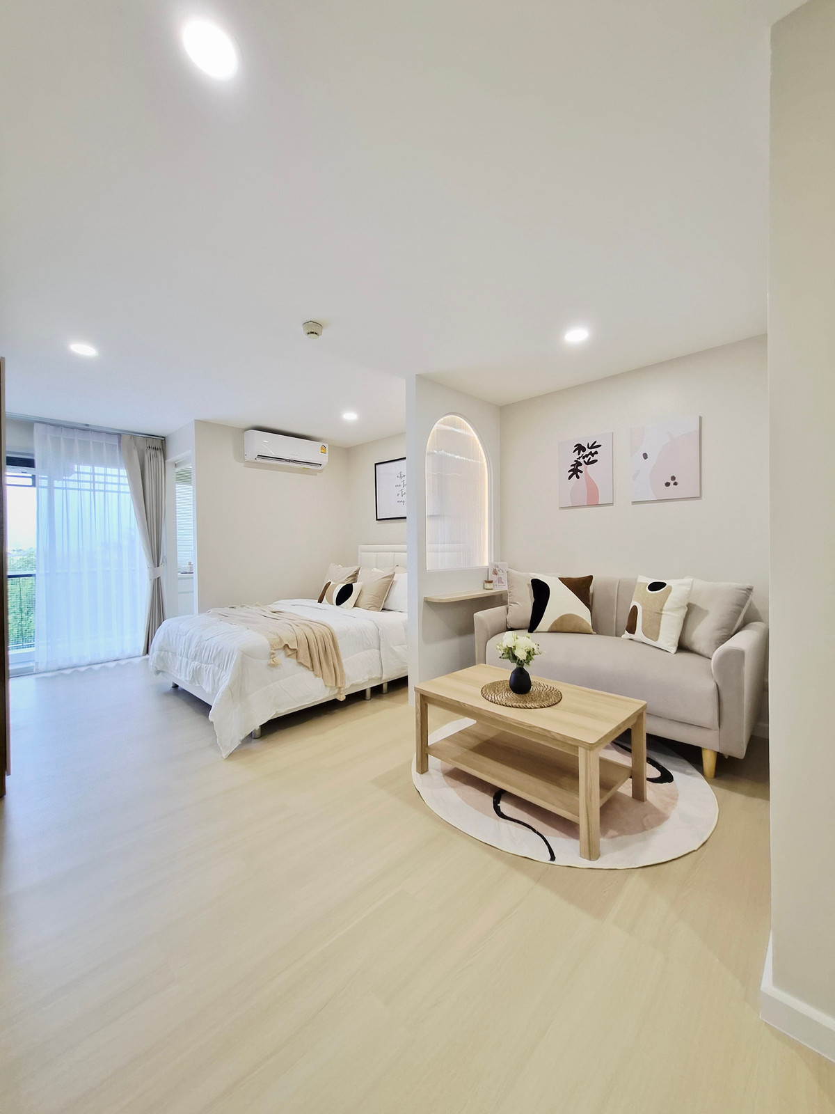 For SaleCondo : คอนโดตกแต่งใหม่ สไตล์ มินิมอล สวย เฟอร์ครบทั้งห้อง เข้าอยู่ได้ทันที