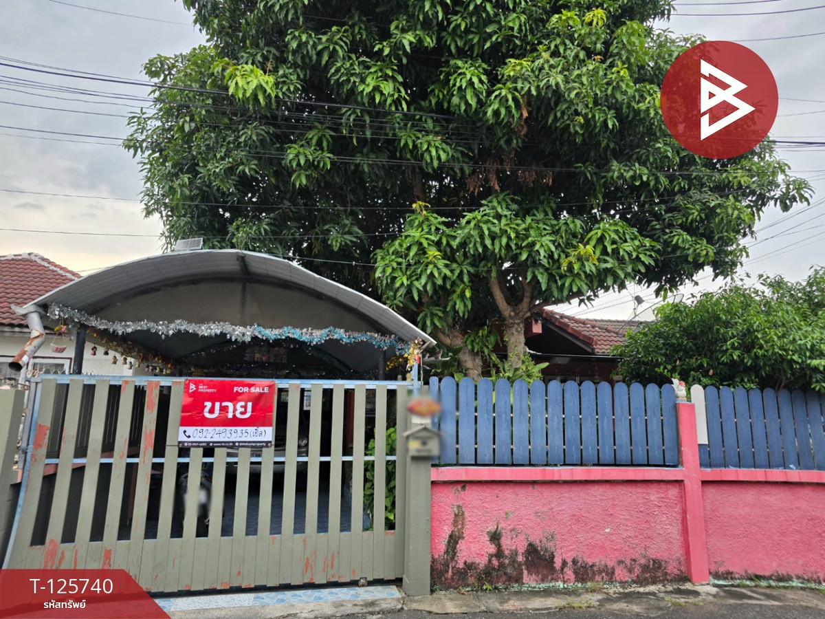 For SaleHouseSriracha Laem Chabang Ban Bueng : Single house for sale Chaithong Villa Village, Sriracha, Chonburi