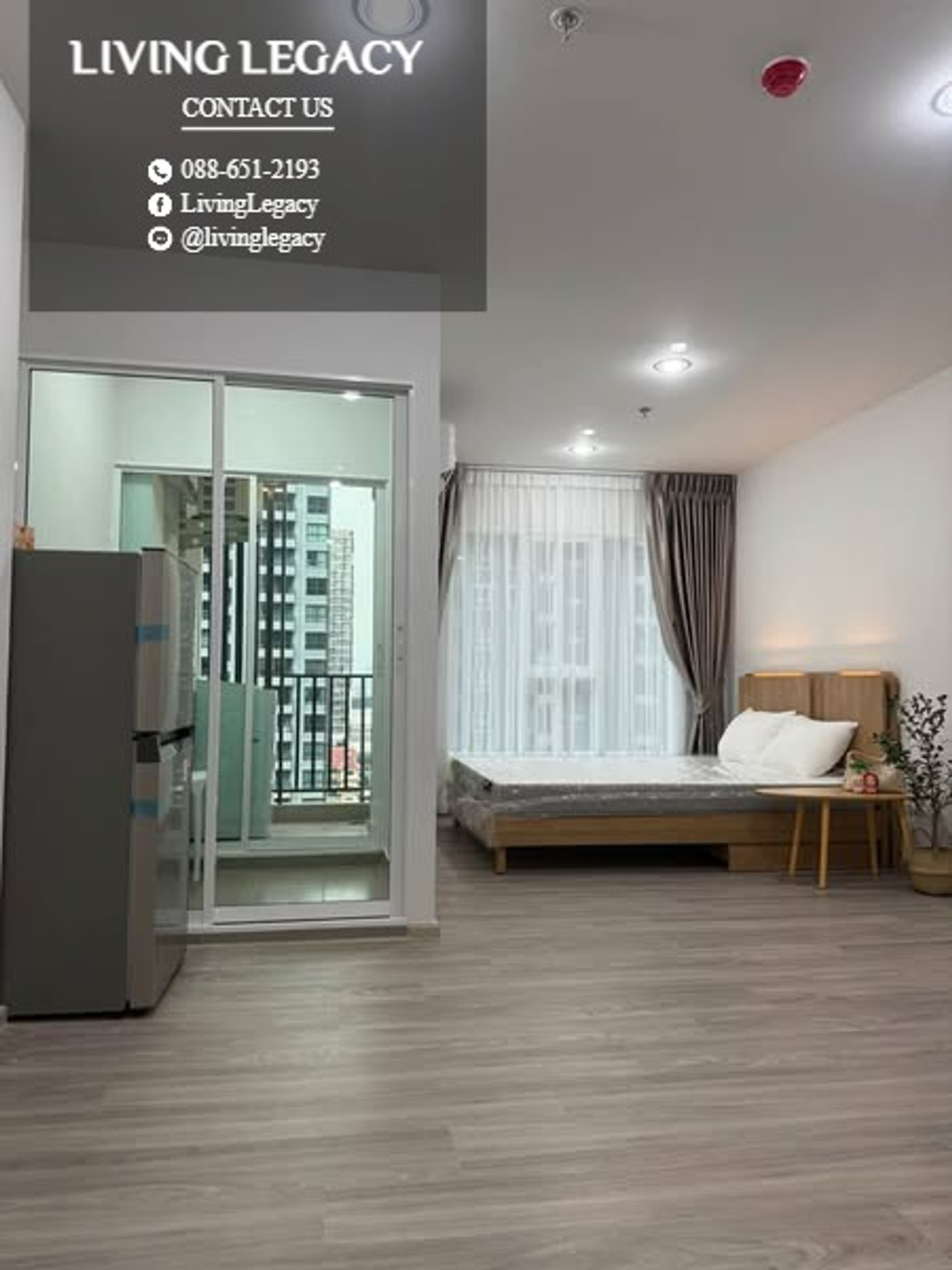 ให้เช่าคอนโดบางนา แบริ่ง ลาซาล : SVPPRN ให้เช่าคอนโด Regent Home Bangna 28 ตร.ม. ชั้น 16 ตึก A line id : @livinglegacy