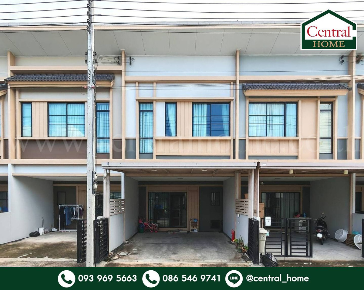 ขายทาวน์โฮมปทุมธานี รังสิต ธรรมศาสตร์ : ทาวน์โฮม สิริ เพลส วงแหวน - ลำลูกกา ปทุมธานี ราคาถูก