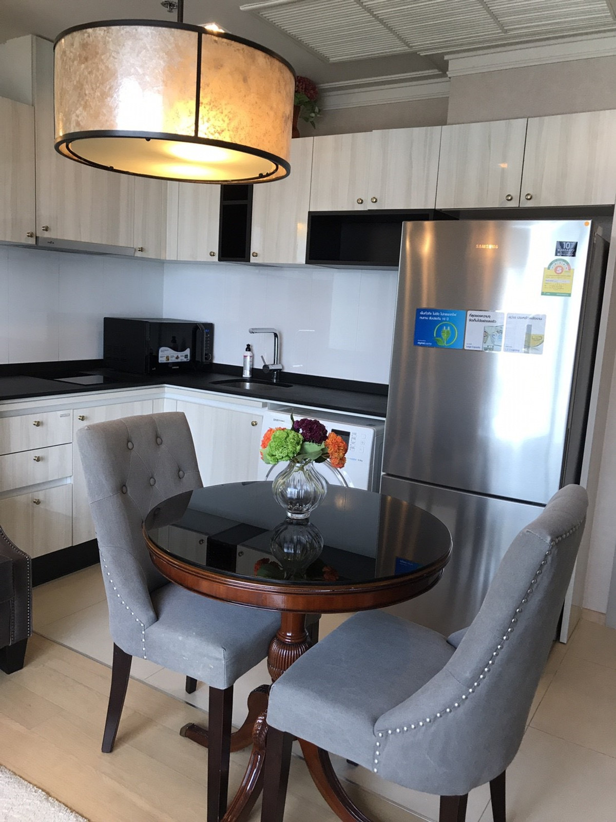 For RentCondoSukhumvit, Asoke, Thonglor : !! Beautiful room for rent, Condo HQ Thonglor, near BTS Thonglor.