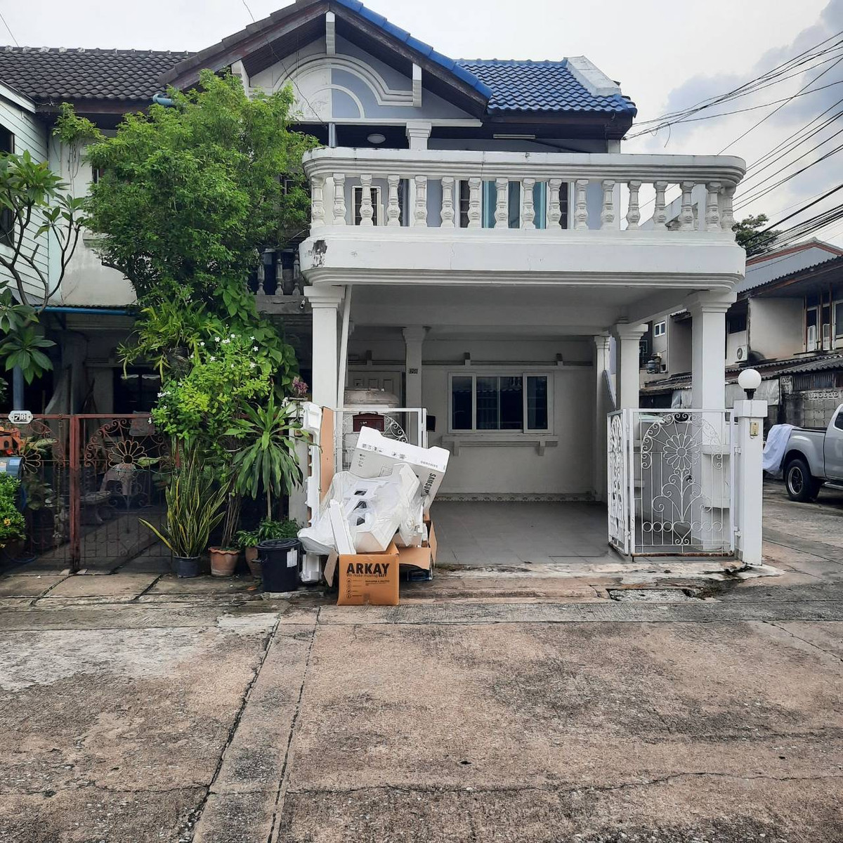 ให้เช่าทาวน์โฮมรัชดา ห้วยขวาง : ให้เช่าทาวน์เฮาส์2ชั้น ใกล้รถไฟฟ้า สี่แยกสุทธิสาร รัชดาภิเษก