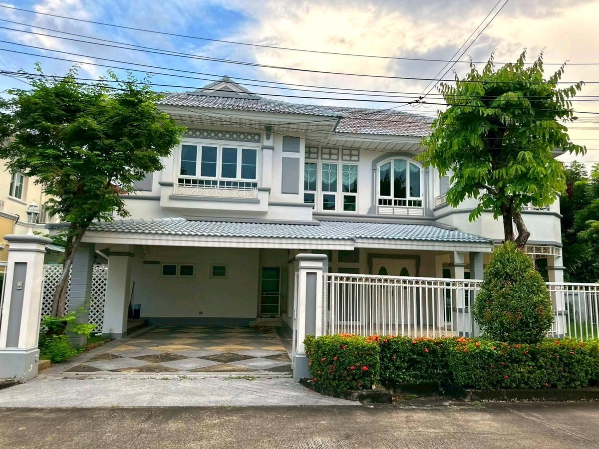For SaleHouseRama5, Ratchapruek, Bangkruai : House in beautiful condition, ready to move in, Rattanathibet.