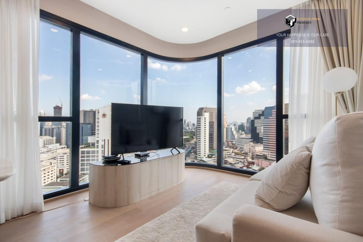 For SaleCondoSiam Paragon ,Chulalongkorn,Samyan : Ashton Chula-Silom | Clear city and park view - Spacious room with luxurious decoration - Corner unit with high privacy.#2025103012688