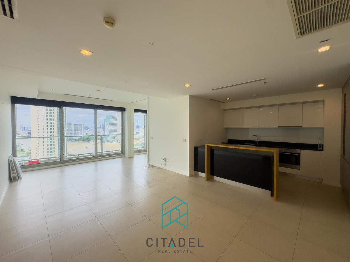 For RentCondoWongwianyai, Charoennakor :  The River by Raimon Land - Riverview 2 Beds Condo for Rent!