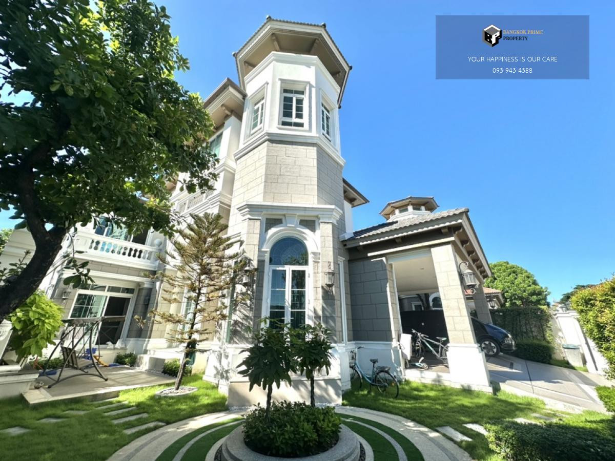 ขายบ้านพระราม 2 บางขุนเทียน : Ladawan Rama 2 | บ้านหรู พร้อมลิฟต์ (Built-in) luxury modern classic 🏠 豪华别墅，内置电梯 – 现代经典风格 ✨ #2025102912639