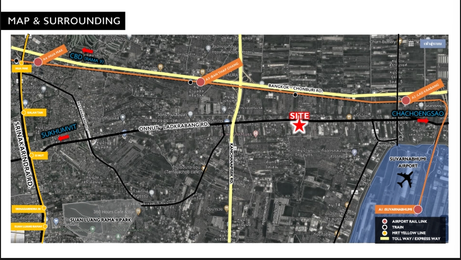 For SaleLandLadkrabang, Suwannaphum Airport : 🔥Urgent sale🔥Land in Lat Krabang 18/1