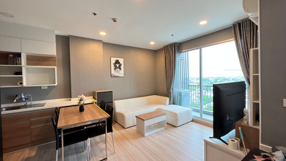 For SaleCondoRattanathibet, Sanambinna : Condo for sale: The Hotel Serviced Condo, 16th floor, beautiful view, complete with all functions. Rattanathibet Rd., Nonthaburi