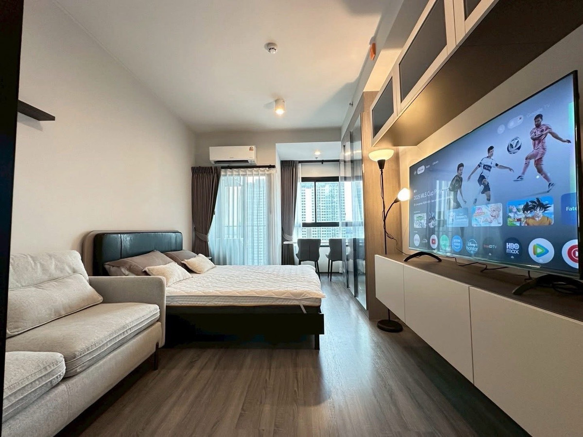 ให้เช่าคอนโดเสรีไทย-นิด้า : ✨[anr90009] ให้เช่า Ideo Ramkhamhaeng - Lamsali Station ไอดีโอ รามคำแหง - ลำสาลี สเตชั่น studio ครัวแยก ห้องใหม่น่าอยู่