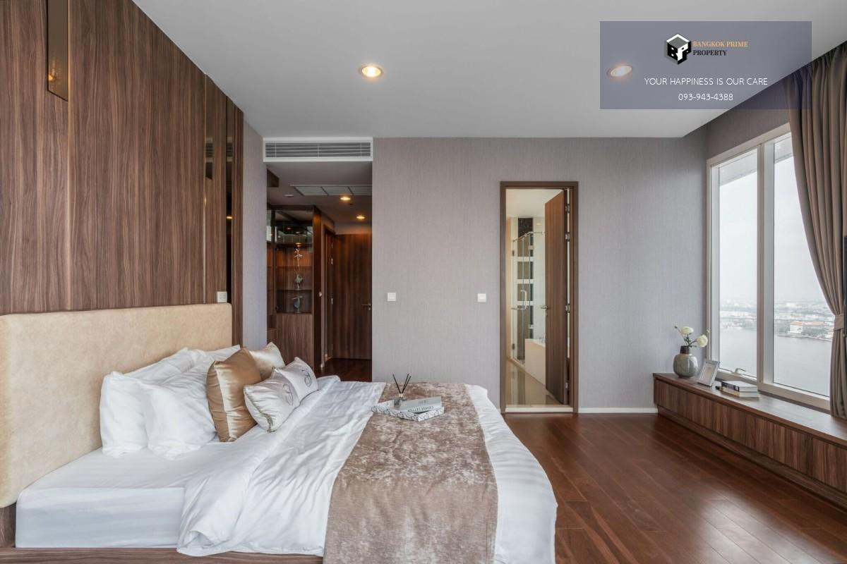 For SaleCondoSathorn, Narathiwat : Menam Residences | Corner unit (no wall attached to the neighbors) with high privacy. #2025103012687