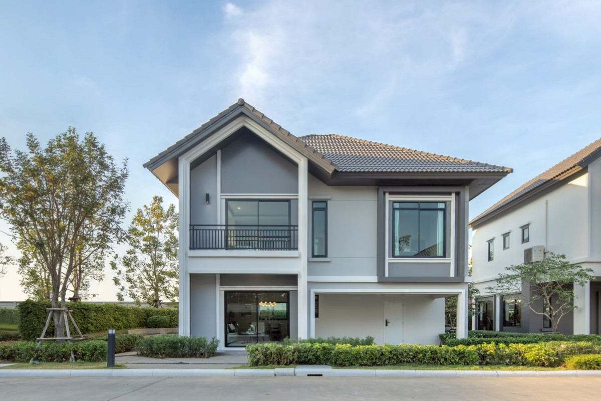 ขายปทุมธานี รังสิต ธรรมศาสตร์ : 📣 บ้านตัวอย่างพร้อมอยู่ แต่งครบ พร้อมเฟอร์บิ้วอิน! 