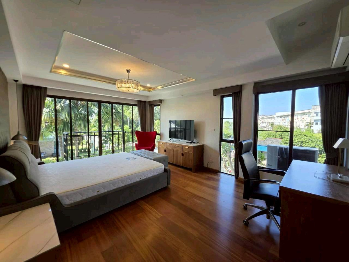 ให้เช่าบ้านลาดกระบัง สุวรรณภูมิ : 🏡ให้เช่า Luxury Pool Villa – พระราม 9✨พื้นที่ใช้สอย 650 ตร.ม.💎6 beds | 6 Baths | สระว่ายน้ำส่วนตัว | พร้อมเข้าอยู่📍Perfect Masterpiece Rama 9  📞099 415 2664