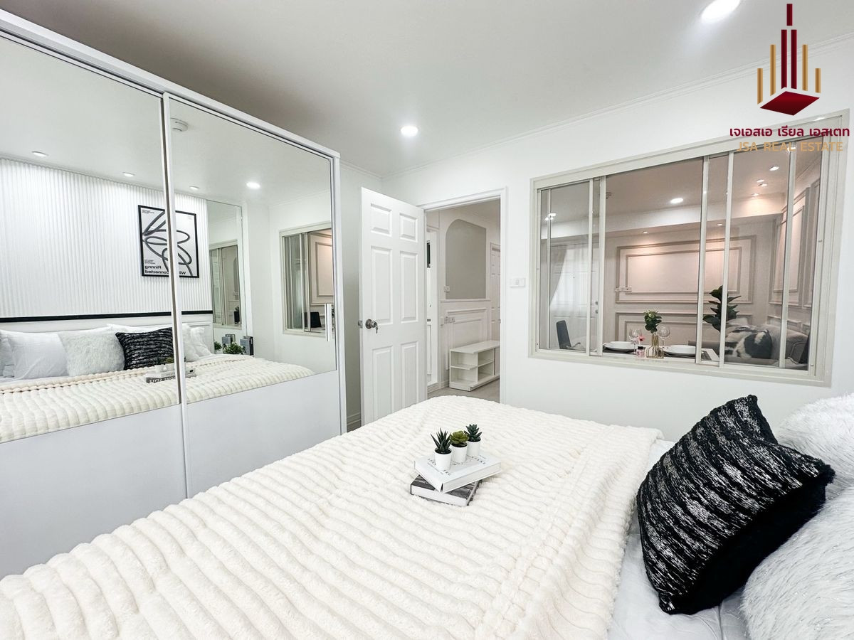 For SaleCondoRatchadapisek, Huaikwang, Suttisan : ✨ Lumpini Ville Cultural Center for sale ✨ Beautifully decorated room, ready to move in.