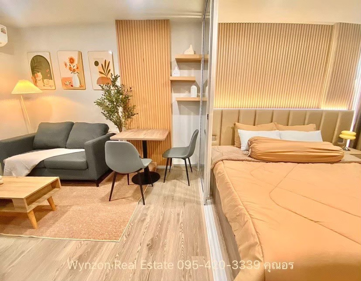 For SaleCondoPathum Thani,Rangsit, Thammasat : For sale with tenant, receive rent 16,000 baht/month✨