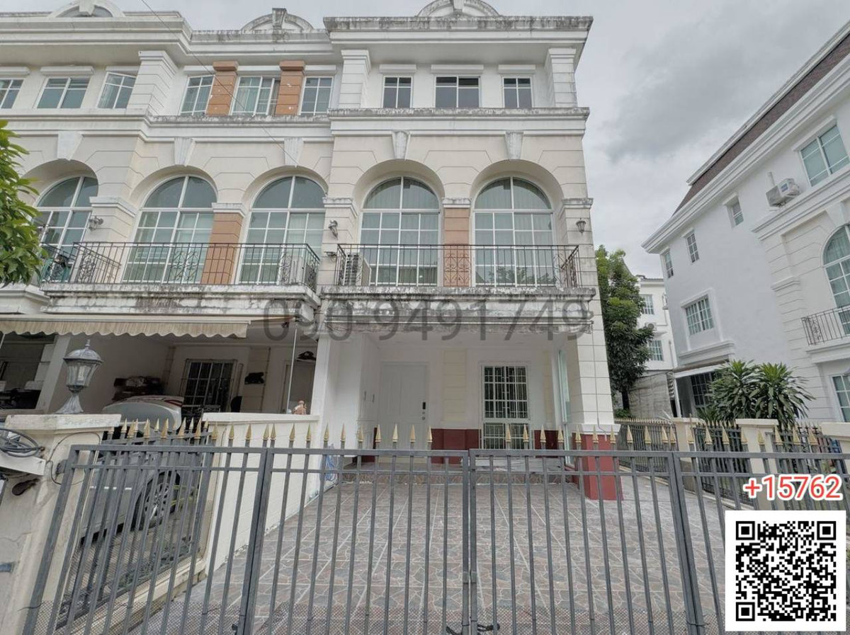 For SaleTownhomeKaset Nawamin,Ladplakao : 3-story townhome for sale, Plus City Park Village, Ekkamai - Ramindra, ready to move in.