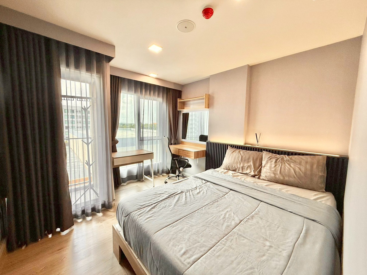 ให้เช่าคอนโดปทุมธานี รังสิต ธรรมศาสตร์ : 2 ห้องนอน ว่างพร้อมเข้าอยู่ ห้องมุม สุดสงบ ไม่วุ่นวาย