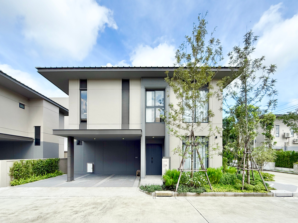 For SaleHouseNawamin, Ramindra : 🚀 SOLVANI Ramintra - 2-storey detached house, 54 sq m, 288 sq m., 4 bedrooms, 4 bathrooms, 3 parking spaces 092-545-6151 (Tim)