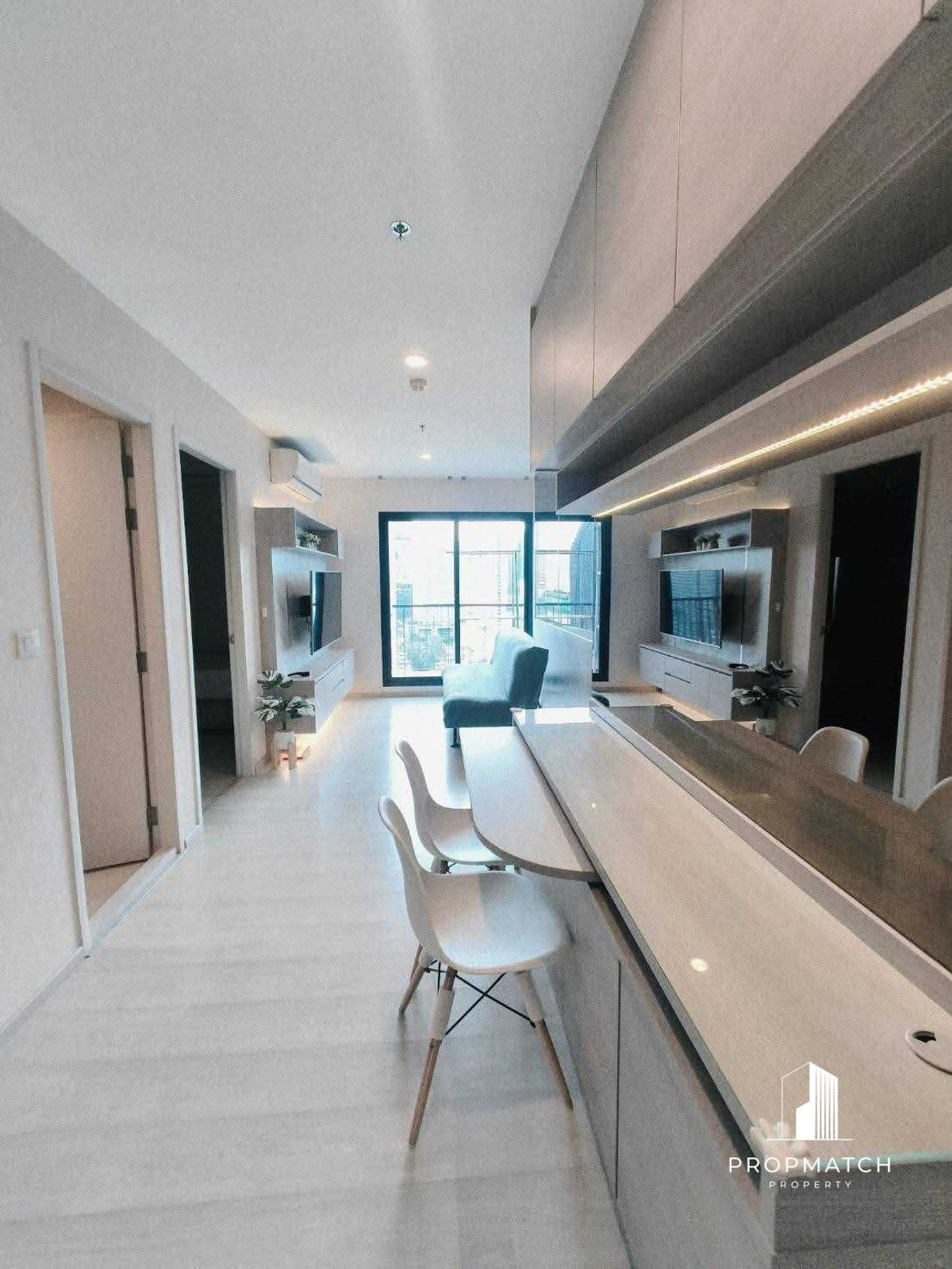 For RentCondoRama9, Petchburi, RCA : ✨Flash Deal ✨Life Asoke( 2Bed 2Bath 55SQM.) Fully furnished, ready to move in!! Only 33,000 baht per month Tel.0981315848 @propmatch